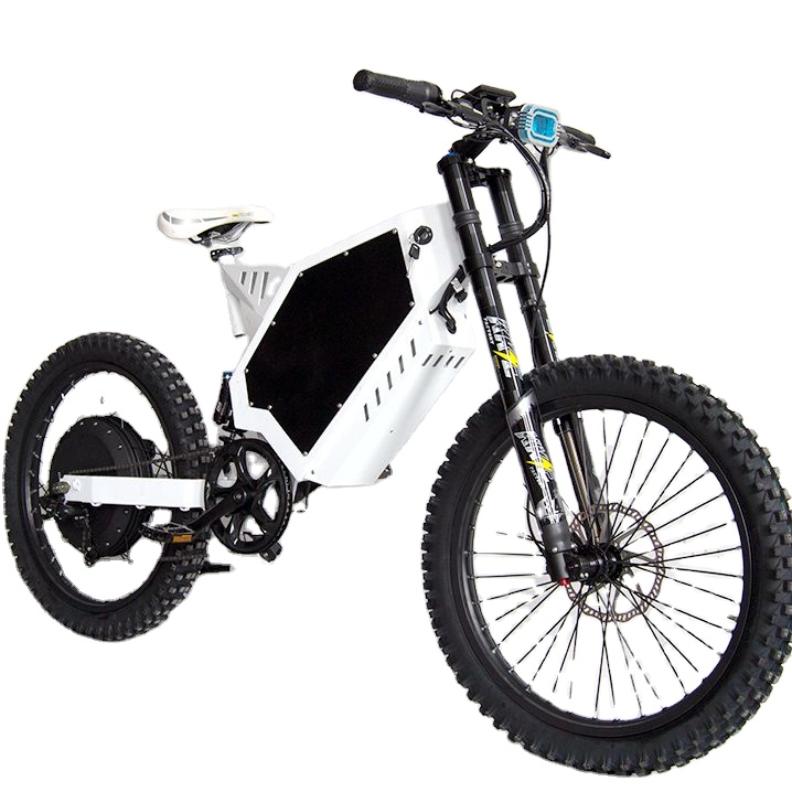 最高速度110km/h、出力8000W、72Vの電動自転車。 - 72V 12000W Electric Dirt Bike のレビューと価格